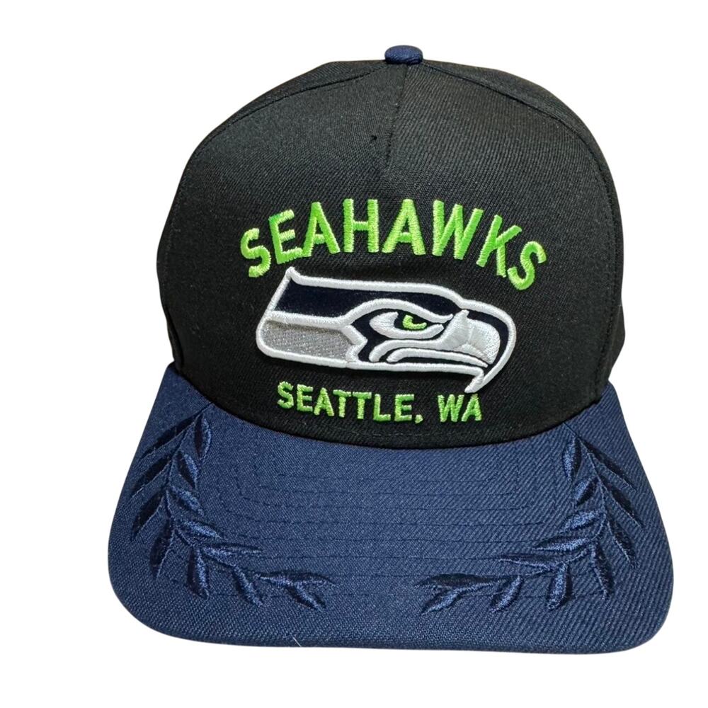 Seattle Seahawks NFL Draft New Era 9FIFTY Snapback Hat Navy Blue NWT